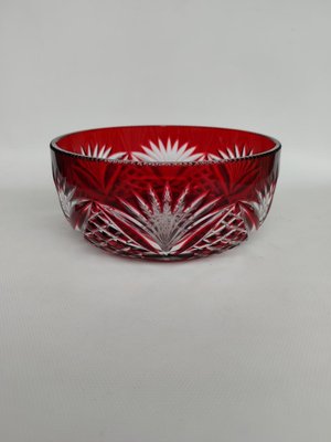 Crystal Salad Bowl from Saint Louis, 1890s-EHL-2017544