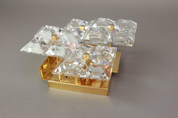 Crystal Sconces from Kinkeldey, Germany, 1970s-UGR-1085959