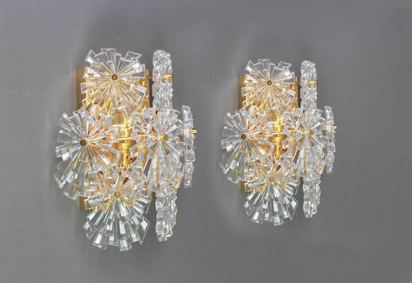 Crystal Sconces from Kinkeldey, Germany, 1970s, Set of 2-UGR-1085364