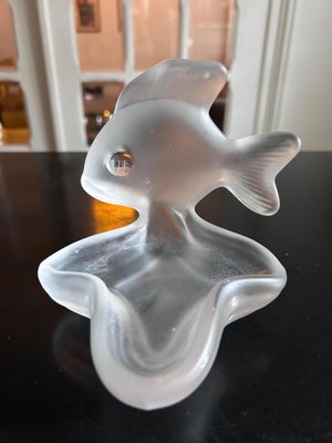 Crystal Soap Holder from Cristalleries de Vannes, 1970s-AVC-1805224