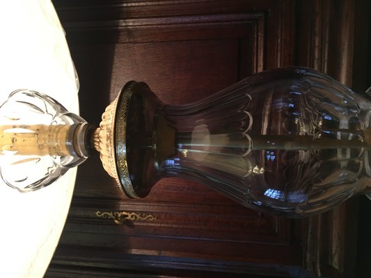 Crystal Table Lamp, 1980s-WQQ-782659