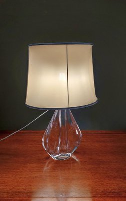 Crystal Table Lamp by Paul Daum for Daum, France, 1950s-QZZ-1797030