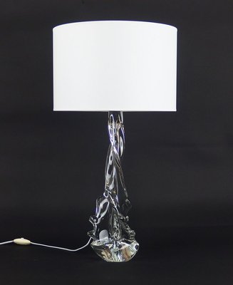 Crystal Table Lamp by Schneider for Schneider, 1950s-LW-830487