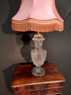 Crystal Table Lamp with Diamond Tips, 1950s-AWH-803896