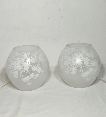 Crystal Table Lamps, Spain, 1990s, Set of 2-RGF-2021468