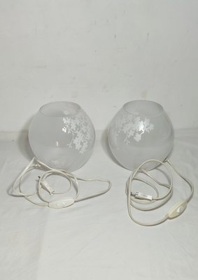 Crystal Table Lamps, Spain, 1990s, Set of 2-RGF-2021468