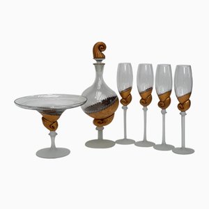 Crystal Tableware Set, Set of 6-GYX-1066727