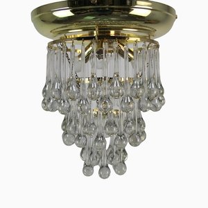 Crystal Tear Drop Ceiling Lamp-NE-1239214