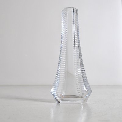 Crystal Vase by Baccarat, 1970s-JQO-860698