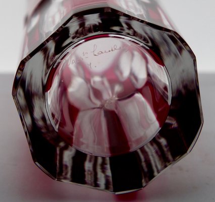 Crystal Vase by Charles Graffart for Val Saint Lambert-MJY-1148731