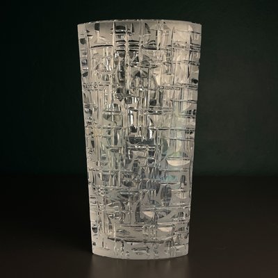 Crystal Vase by Kristall Krisla, Italy, 1960s-WQC-2028319