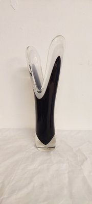 Crystal Vase by Paul Kedelv for Flygsfors. Sweden, 1950s-RGF-1318917