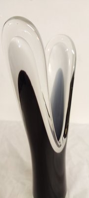 Crystal Vase by Paul Kedelv for Flygsfors. Sweden, 1950s-RGF-1318917