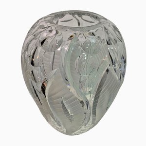 Crystal Vase from Bohemia, 1970s-IKW-783612