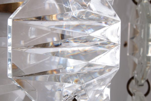 Crystal Wall Lamps from J.T. Kalmar, 1960s, Set of 3-EZZ-1138728