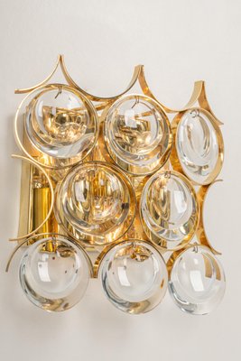 Crystal Wall Lights by Sciolari for Palwa, Germany, 1960s, Set of 2-UGR-1706968