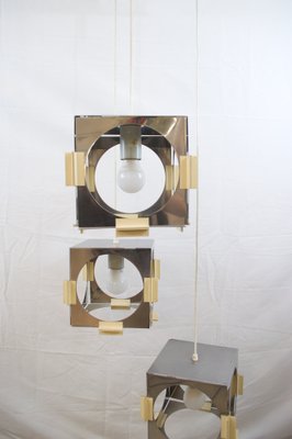 Cube Cascade Pendant Lamp by Goffredo Reggiani for Reggiani, 1970s-JYA-973760