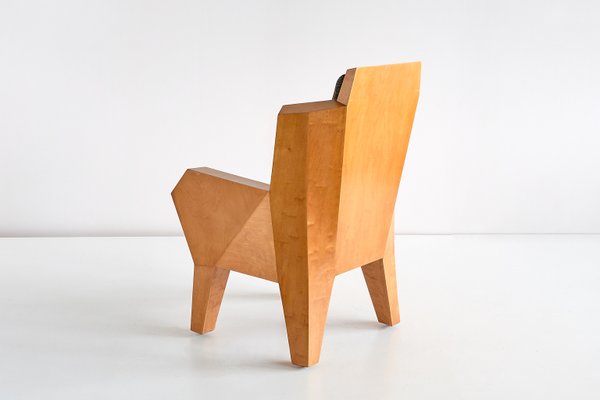 Cubist Armchair by Camillo Cerri for August Tobler, 1920s-FMT-624460