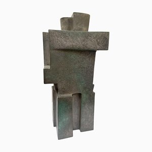 Cubist Bronze Sculpture The Twins by Willy Kessels, 1920s-FGA-1444356