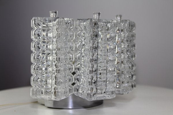 Cubist Wall Lights from Stölzle, 1960s, Set of 2-ZWH-666022