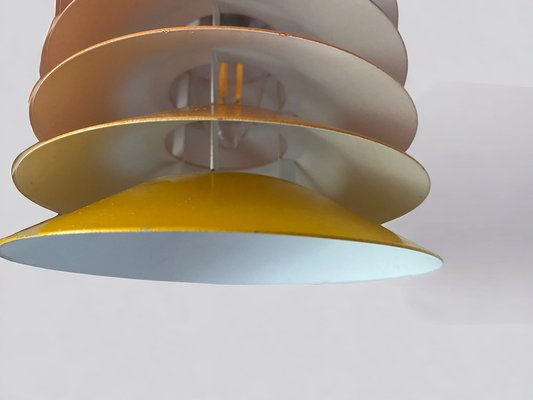 Cultural Orange Pendant Lamp by Bent Boysen for Ikea, Sweden, 1980s-PYR-1727645