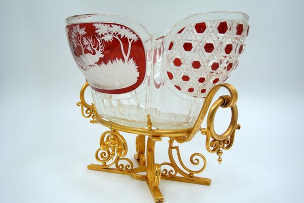 Cup in Gilt Bronze and Cut Crystal-WFS-798660