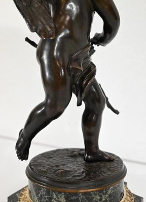 Cupidon Bronze Sculpture in the style of L.S. Boizot, 19th-Century-RVK-1338280