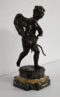 Cupidon Bronze Sculpture in the style of L.S. Boizot, 19th-Century-RVK-1338280