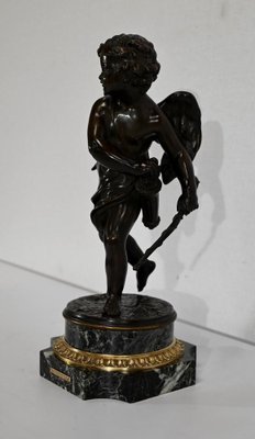 Cupidon Bronze Sculpture in the style of L.S. Boizot, 19th-Century-RVK-1338280