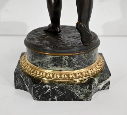 Cupidon Bronze Sculpture in the style of L.S. Boizot, 19th-Century-RVK-1338280