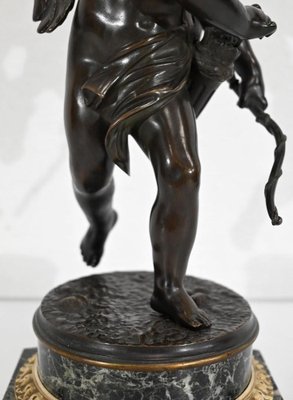 Cupidon Bronze Sculpture in the style of L.S. Boizot, 19th-Century-RVK-1338280