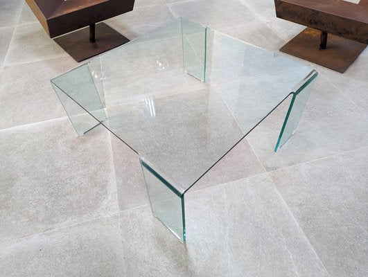 Curvated Glass Coffee Table by Rodolfo Dordoni for Fiam-JJT-1593766