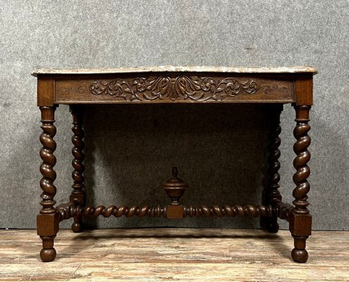 Curved Console Table in Oak-MWB-1759350