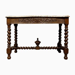 Curved Console Table in Oak-MWB-1759350