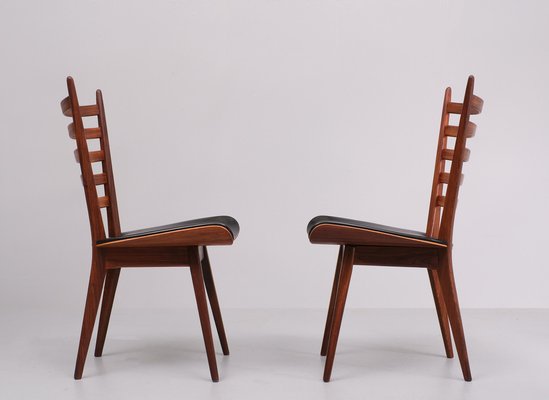 Curved Ladder Chairs by Cees Braakman for Pastoe, Holland, 1958, Set of 2-GCG-1788305