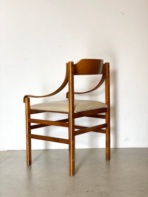 Curved Plywood Chairs, 1960s, Set of 6-NPC-1441980