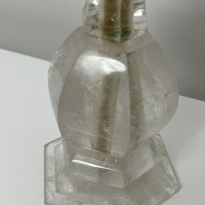 Cut Rock Crystal Candleholder-XOM-2025980