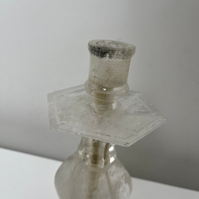 Cut Rock Crystal Candleholder-XOM-2025980