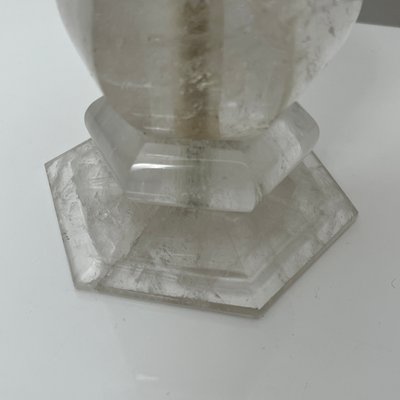 Cut Rock Crystal Candleholder-XOM-2025980