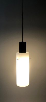 Cylindrical Hanging Pendant Lamps from West, Austria, 1970s, Set of 2-BAF-763426