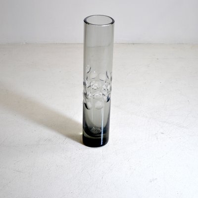 Cylindrical Smokey Colored Vase, 1960s-JQO-1003412