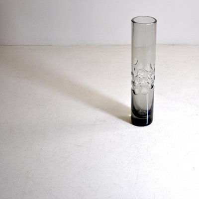 Cylindrical Smokey Colored Vase, 1960s-JQO-1003412