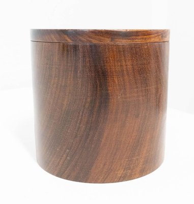 Cylindrical Wood Box, 1960s, France-RIU-858156