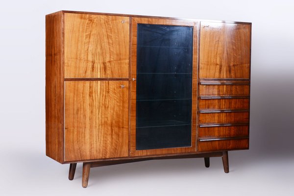 Czech Art Deco Sideboard in Walnut, 1940s-WHY-1747272