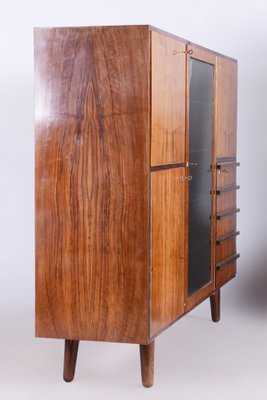 Czech Art Deco Sideboard in Walnut, 1940s-WHY-1747272