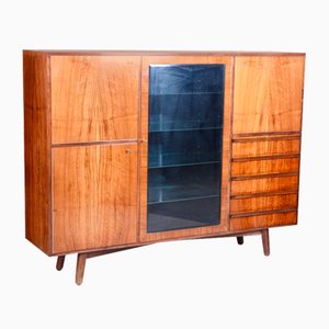 Czech Art Deco Sideboard in Walnut, 1940s-WHY-1747272