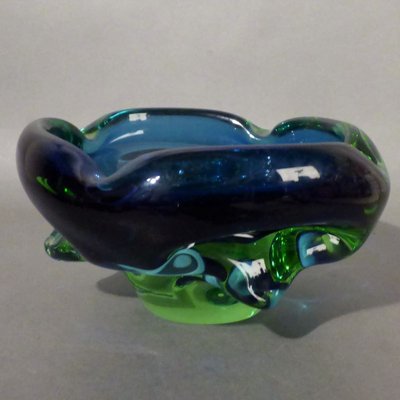 Czech Ashtray in Glass by Josef Hospodka for Chribska Glassworks-WK-1005536