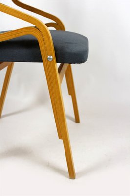 Czech Bent Plywood Chairs from Holesov, 1970s, Set of 4-WVS-982679