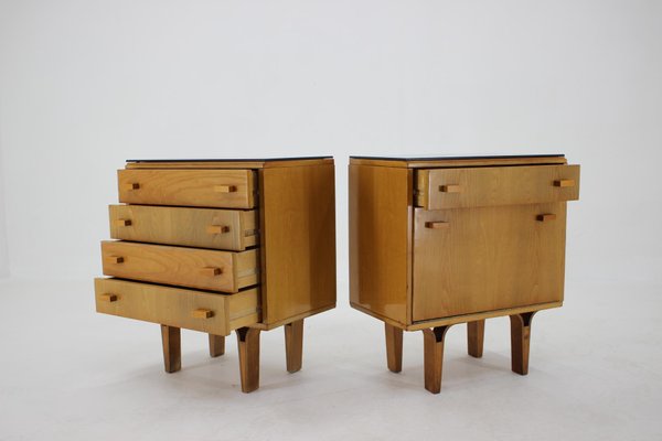 Czech Chest of Drawers by Frantisek Mezulanik, 1960s, Set of 2-TZ-1271426