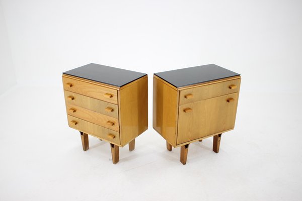 Czech Chest of Drawers by Frantisek Mezulanik, 1960s, Set of 2-TZ-1271426